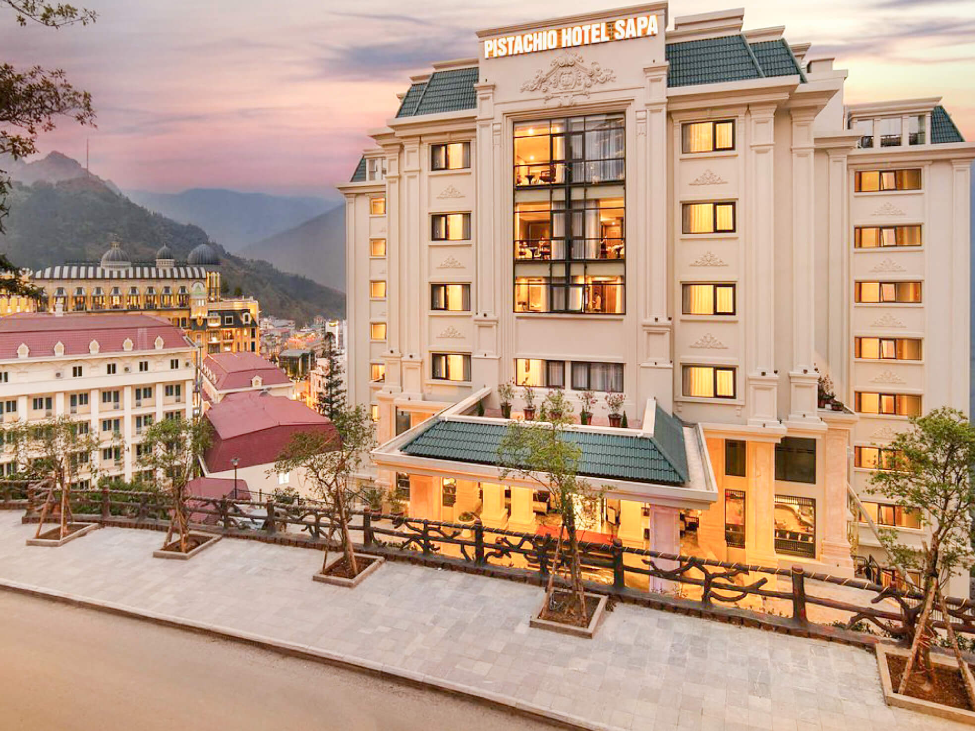 COMBO 3N2Đ TẠI PISTACHIO HOTEL SAPA 4 SAO